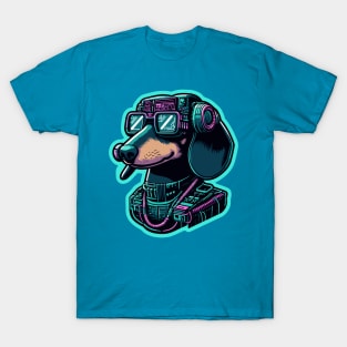 Cyber Pilot Doxie T-Shirt